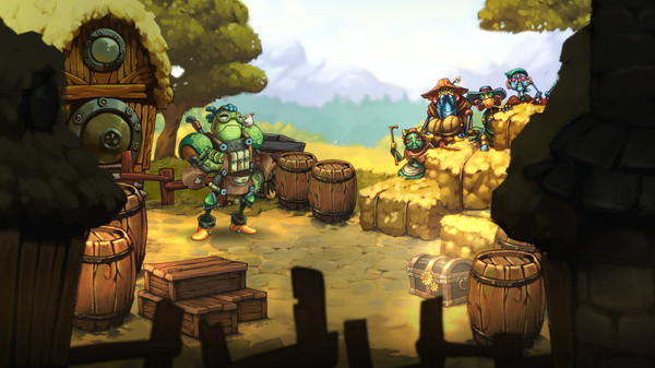 蒸汽世界冒险:吉尔伽美什之手 SteamWorld Quest: Hand of Gilgamech mac 蒸汽世界冒险:吉尔伽美什之手 SteamWorld Quest: Hand of Gilgamech mac